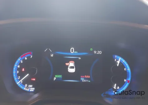 2020 Toyota Corolla Hybrid Le from USA, damaged, VIN JTDEBRBE2LJ015742